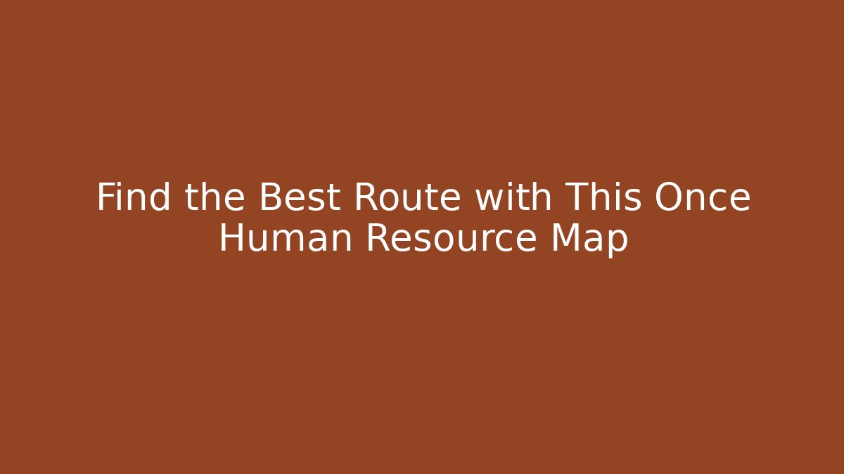Find the Best Route with This Once Human Resource Map