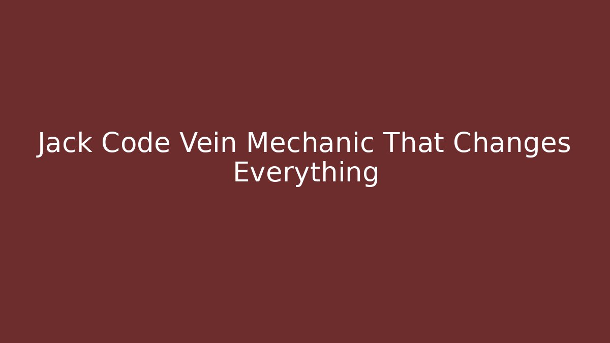 Jack Code Vein Mechanic That Changes Everything - Andrea Zevedo