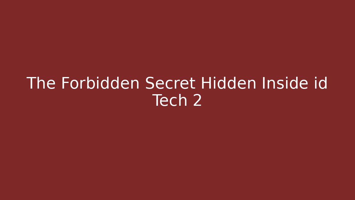 The Forbidden Secret Hidden Inside id Tech 2 - Andrea Zevedo