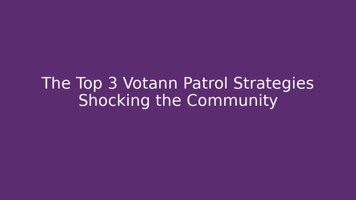 The Top 3 Votann Patrol Strategies Shocking the Community